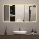 28"x60" Frameless LED Bathroom Mirror with Demist Function