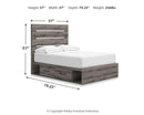 Graystorm - Panel Bed With Storage by Unique Piece Furniture