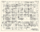 Vintage Map of Cincinnati, OH Business Section 1929
