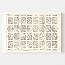 Vintage Map of Denver, CO Business Section 1929