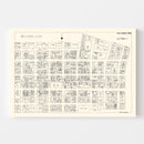 Vintage Map of Des Moines, IA Business Section 1929