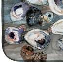 Bunch of Oysters Dish Drying Mat Absorbent Dish Drying Mat Pad for Kitchen Counter Dish Drainer Mat for Countertop, 14 x 21", Multicolor