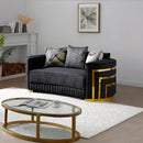 Soledad - Loveseat - Black by HouseOfZazla
