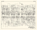 Vintage Map of Erie, PA Business Section 1929