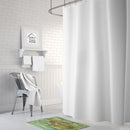 Abstract Red Fish Machine Washable Memory Foam Mat 8960RUG