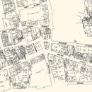 Vintage Map of Fall River, MA Business Section 1929