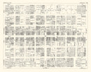 Vintage Map of Evansville, IN Business Section 1929