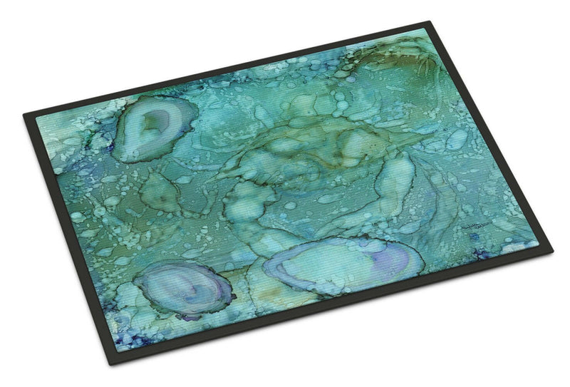 Abstract Crabs and Oysters Indoor or Outdoor Mat 24x36 8963JMAT