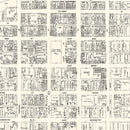 Vintage Map of Fort Wayne, IN Business Section 1929