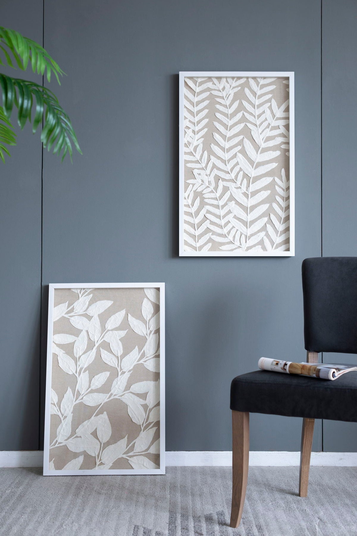 Shadow Box Wall Decor (Set of 2) - White, photo 9 of 17