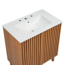 Traditional Bathroom Vanity With Ceramic Sink by HouseOfZazla