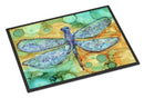 Abstract Dragonfly Doormat - 24x36 Decorative Floor Mat – Indoor/Outdoor Rug