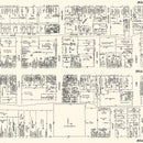 Vintage Map of Hollywood, CA Business Section 1929