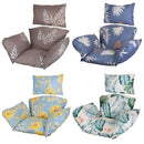 Egg Chair Cushion Hanging Basket Seat Cushion Thicken Soft Egg Swing Chair Pad Hanging Egg Chair Cushion with Headrest