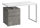 Computer Desk Left Right Set-Up Storage Drawers For Home Office by HouseOfZazla