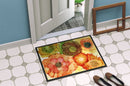 Abstract Flowers Blossoms Doormat - 24x36 Decorative Floor Mat – Indoor/Outdoor Rug