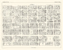 Vintage Map of Kansas City, MO Business Section 1929