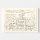 Vintage Map of Knoxville, TN Business Section 1929