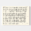 Vintage Map of Long Beach, CA Business Section 1929