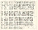Vintage Map of Long Beach, CA Business Section 1929
