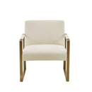 Perry Jayco - Accent Chair - Cream by HouseOfZazla