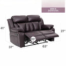 Daria - Cozy Padded Love Seat For Relaxation by HouseOfZazla
