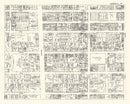 Vintage Map of Louisvillle, KY Business Section 1929