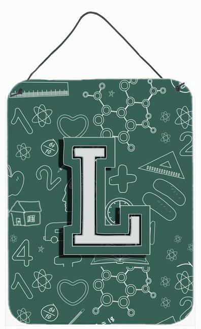 Letter L Back to School Initial Wall or Door Hanging Prints CJ2010-LDS1216