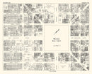 Vintage Map of Madison, WI Business Section 1929