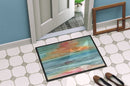Abstract Rainbow Doormat - 24x36 Decorative Floor Mat – Indoor/Outdoor Rug