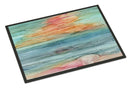 Abstract Rainbow Doormat - 18x27 Decorative Floor Mat – Indoor/Outdoor Rug with Artistic Flair 8979MAT