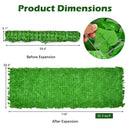Artificial Ivy Privacy Fence 118 x 39 Inch Green Hedge Screen by LJGDeals