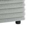 Jenny - Armless Slipper Chair - Gray by HouseOfZazla