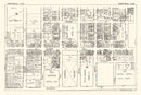 Vintage Map of Montreal, Canada 1929