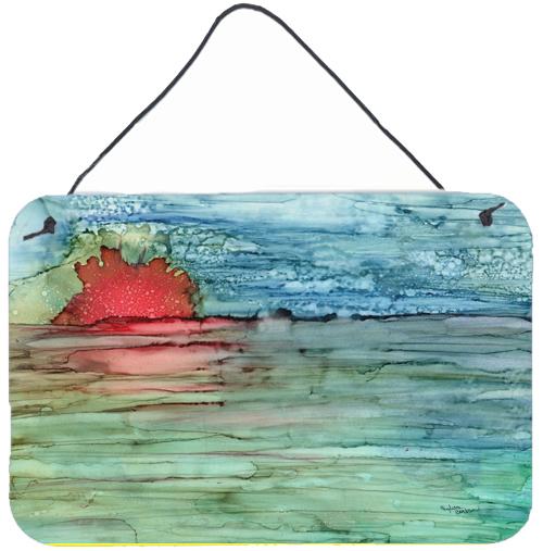 Abstract Sunset on the Water Wall or Door Hanging Prints 8984DS812