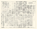 Vintage Map of Nashville, TN Business Section 1929