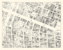 Vintage Map of New Orleans, LA Business Section 1929