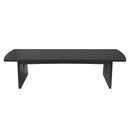 Black Modern Dining Bench