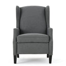 Westeros Wing Back Fabric Upholstered Recliner by Unique Piece Furniture