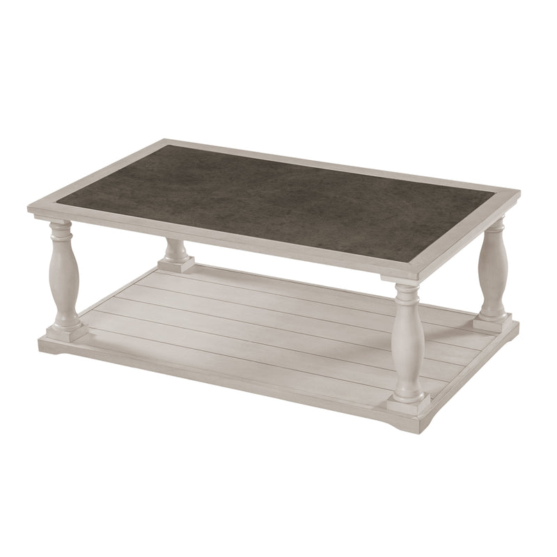 Vibe Haus Farmhouse Rectangular Coffee Table, photo 9 of 10