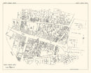 Vintage Map of North Adams, MA Business Section 1929