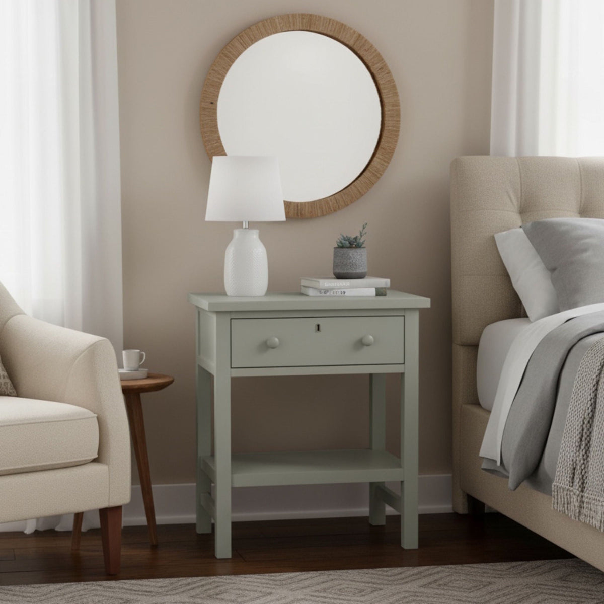 Finley - 1 Drawer Storage Nightstand, photo 21 of 33