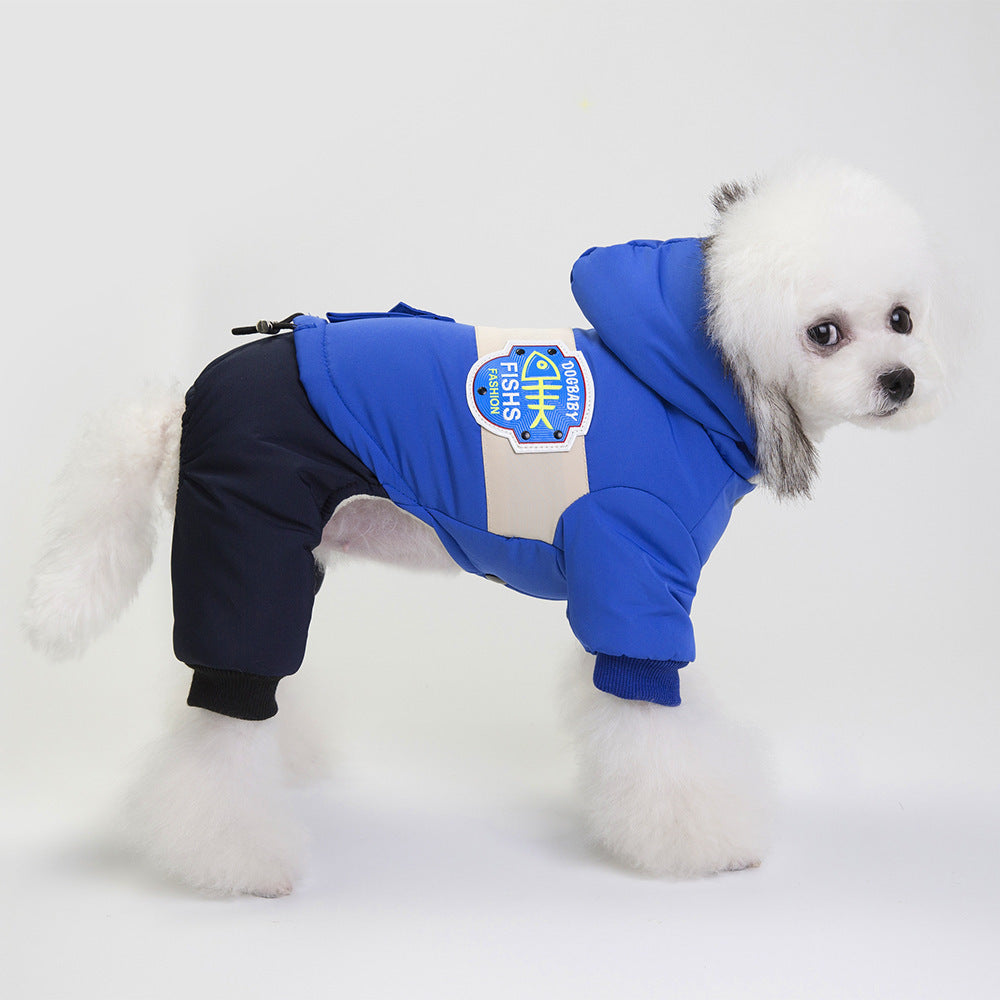 clothes for pets Dog snow coat, photo 4 of 6