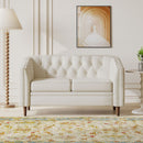 Sophisticated Loveseat With Diamond Stitched Detailing by HouseOfZazla