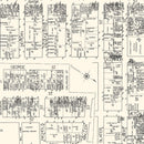 Vintage Map of Ottawa, Canada 1929