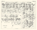 Vintage Map of Ottawa, Canada 1929