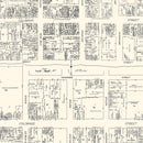 Vintage Map of Pasadena, CA Business Section 1929