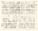 Vintage Map of Pasadena, CA Business Section 1929