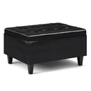 Harrison - Upholstered Coffee Table Storage Ottoman by Unique Piece Furniture