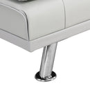 Futon Sofa Bed With Armrest Two Holders by HouseOfZazla